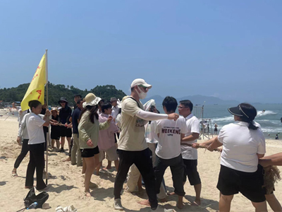 队员比赛开始